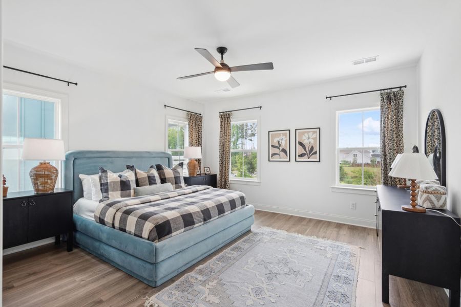 Furnished interior view inside a new home in , Summerville (Image 34).