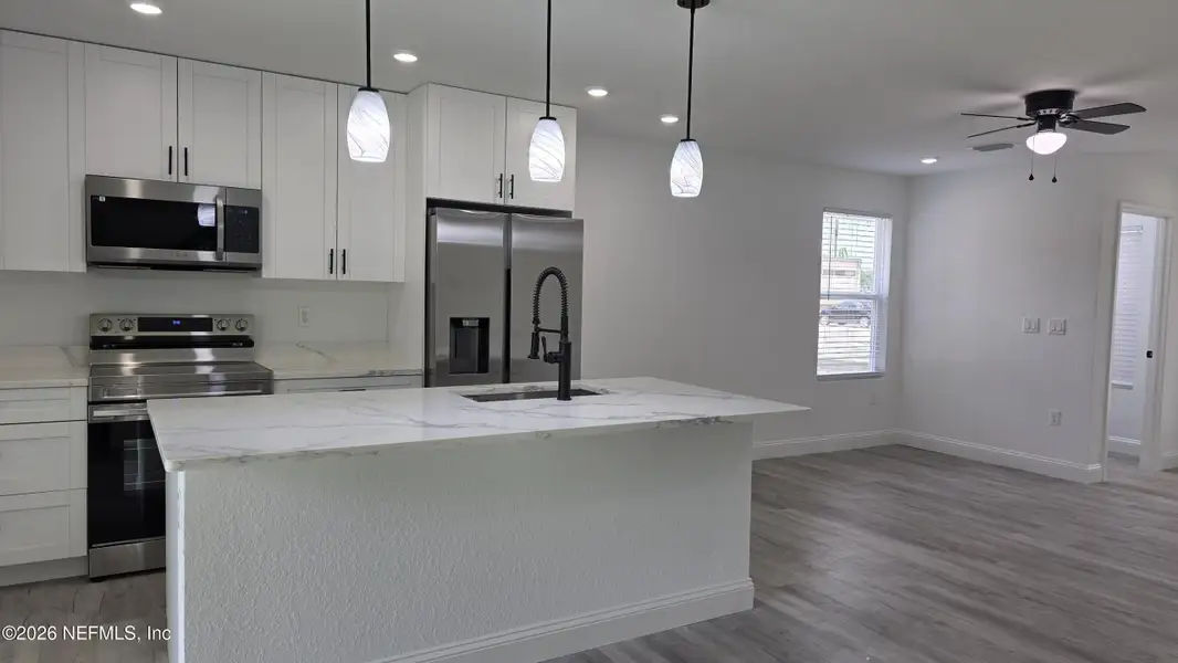 Furnished interior view inside a new home in , Jacksonville (Image 11). Furnished interior view inside a new home in , Jacksonville (Image 11).