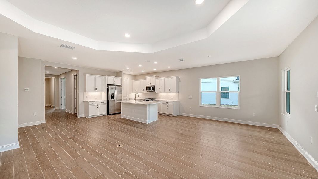Spacious, unfurnished interior of a new home in Grand Park Real Estate and Homes for Sale in Sarasota, FL - Neal Communities, Sarasota (Image 19).
