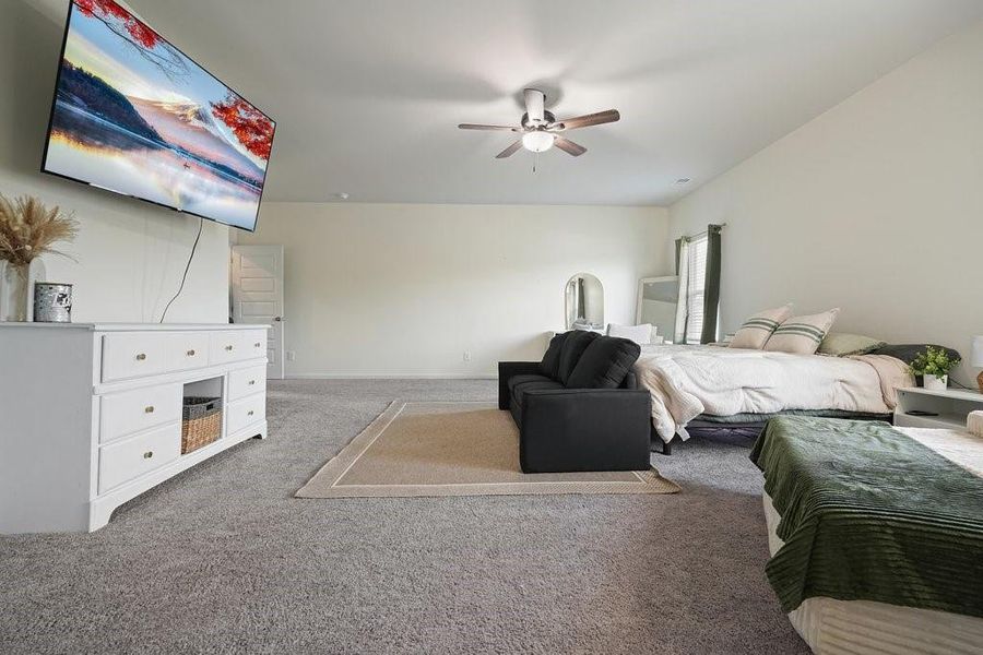 Furnished interior view inside a new home in , Adairsville (Image 17).