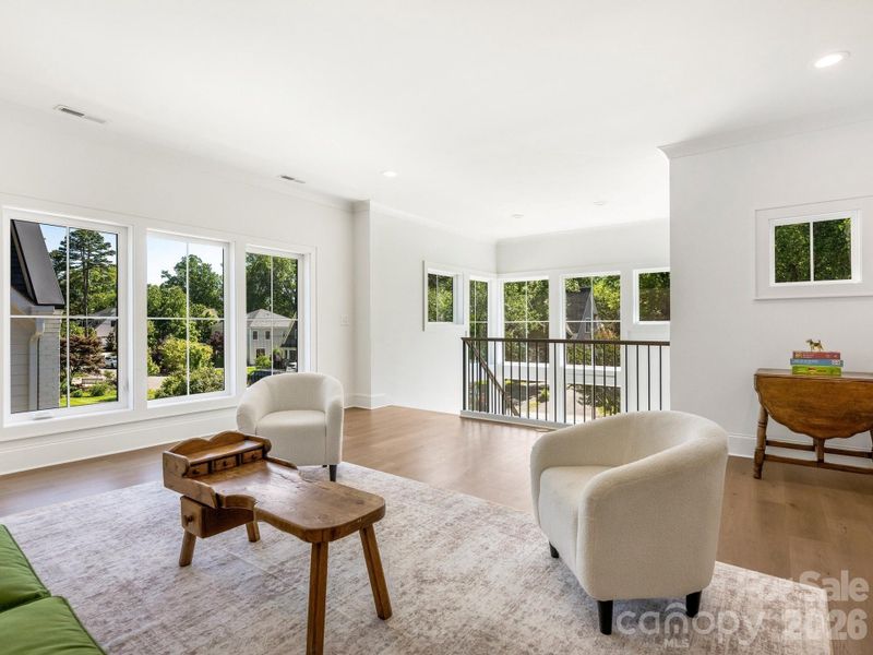 Furnished interior view inside a new home in , Charlotte (Image 26).