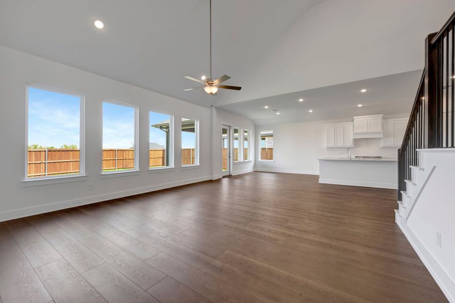 Spacious, unfurnished interior of a new home in LaPrelle, Haslet (Image 17). Spacious, unfurnished interior of a new home in LaPrelle, Haslet (Image 17).