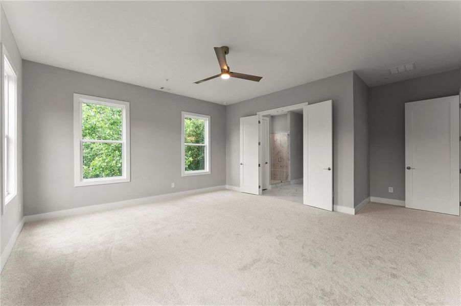 Spacious, unfurnished interior of a new home in West Town, Atlanta (Image 47).