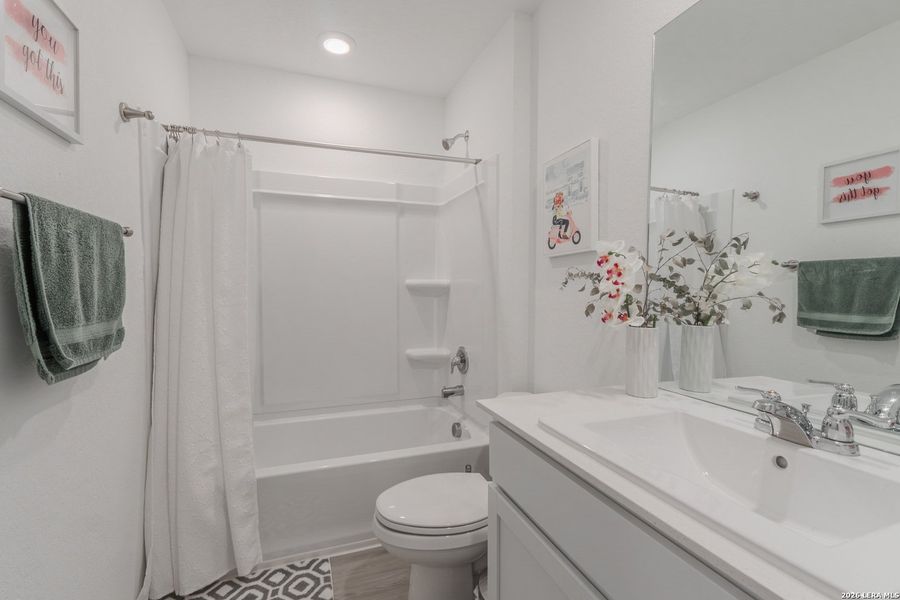 Furnished interior view inside a new home in Flora Meadows, Converse (Image 3).