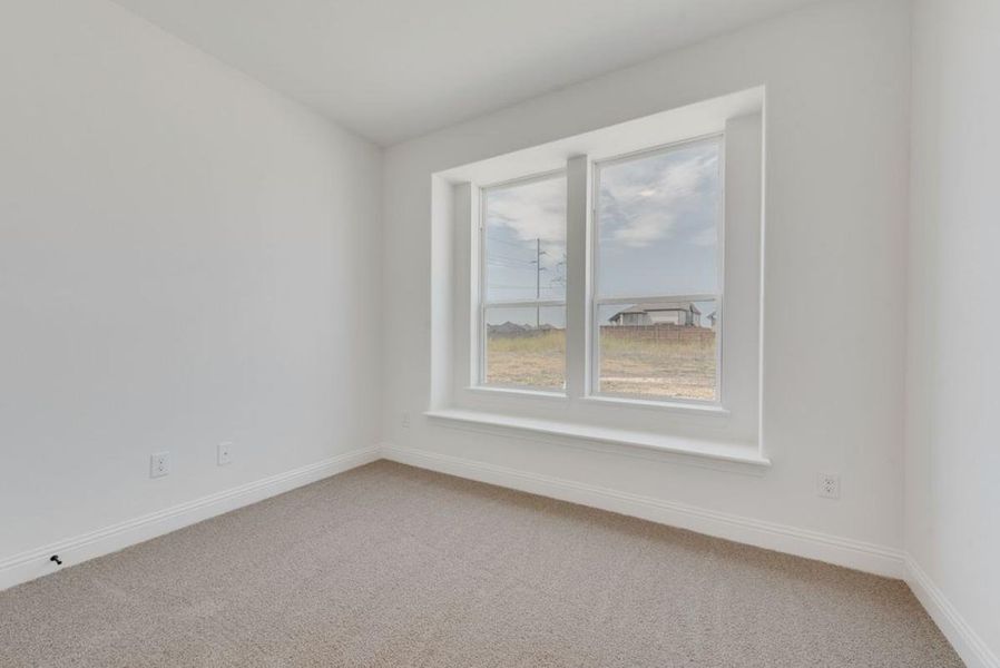 Spacious, unfurnished interior of a new home in Dominion of Pleasant Valley, Wylie (Image 23). Spacious, unfurnished interior of a new home in Dominion of Pleasant Valley, Wylie (Image 23).