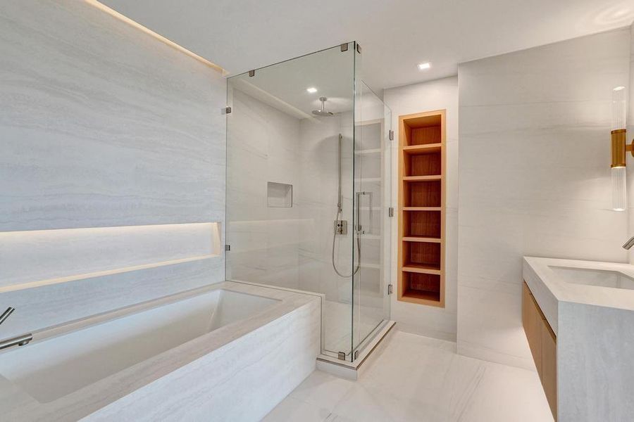 Furnished interior view inside a new home in Casamar, Pompano Beach (Image 16).