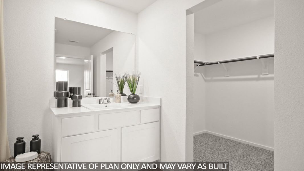 Furnished interior view inside a new home in Eastern Wells, Jarrell (Image 14).