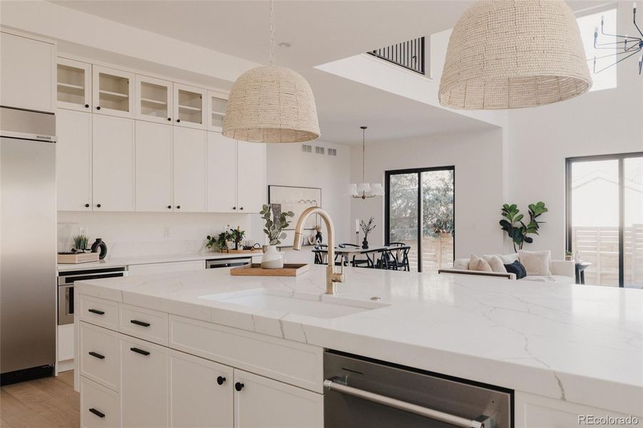 Furnished interior view inside a new home in , Wheat Ridge (Image 10).