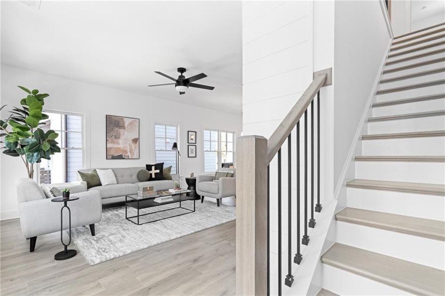 Furnished interior view inside a new home in Stillwood, Hapeville (Image 3).