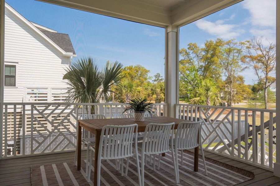 Exterior details and patio area of a home in , Mount Pleasant (Image 35).