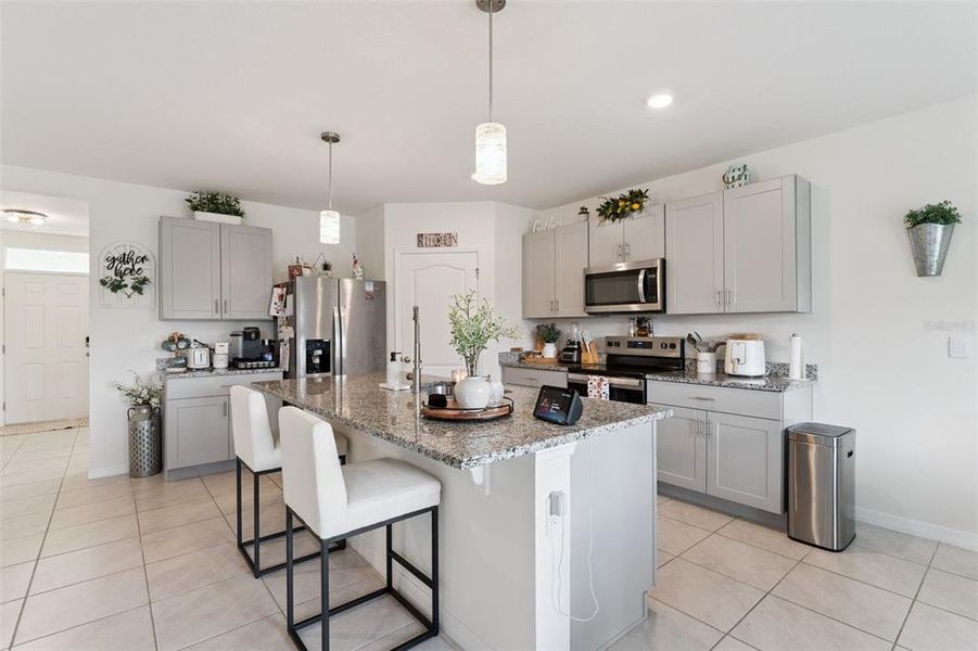 Furnished interior view inside a new home in Kindred, Kissimmee (Image 12).