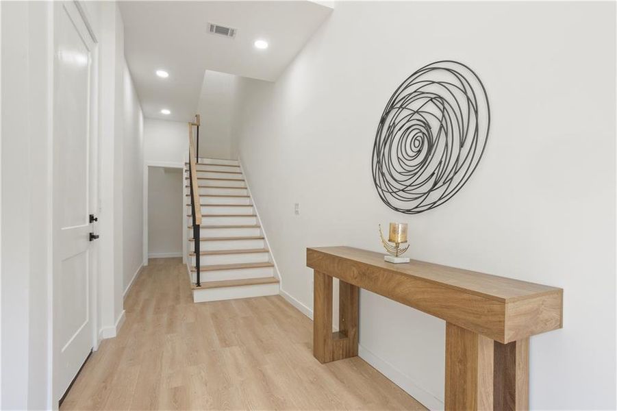 Furnished interior view inside a new home in , Atlanta (Image 21). Furnished interior view inside a new home in , Atlanta (Image 21).