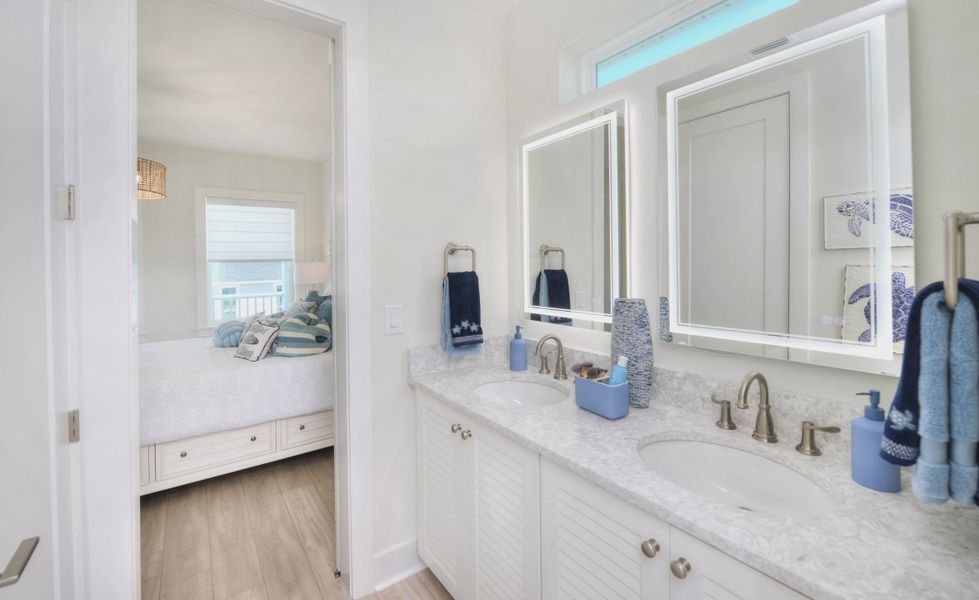 Furnished interior view inside a new home in Persimmon Park, Wesley Chapel (Image 28).