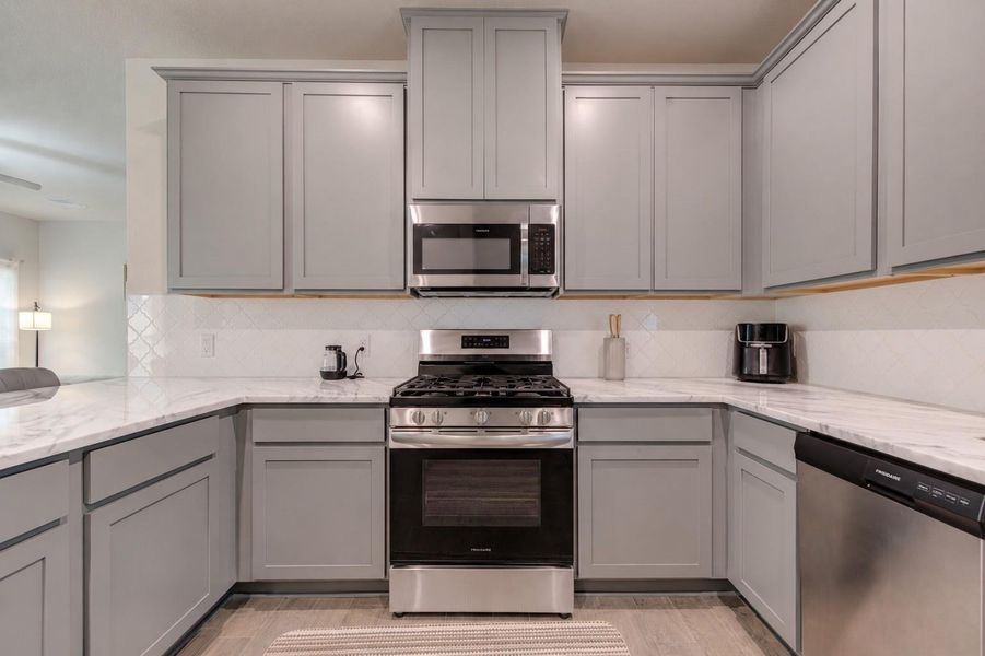 Furnished interior view inside a new home in Rosehill Meadow, Tomball (Image 15).