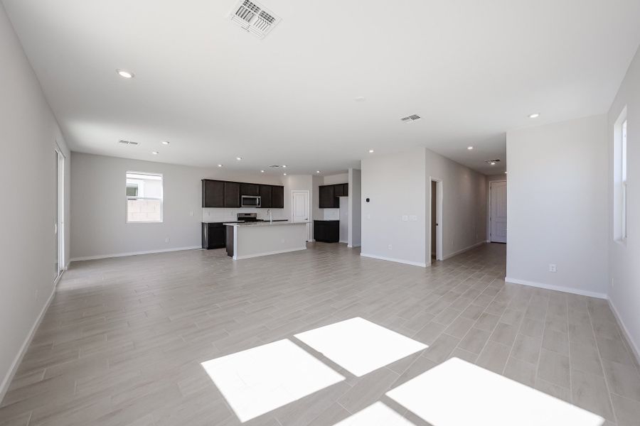A large empty room.