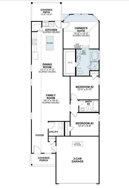 2D floor plan layout of this home in Summerview, Fulshear, TX (Image 3). 2D floor plan layout of this home in Summerview, Fulshear, TX (Image 3).