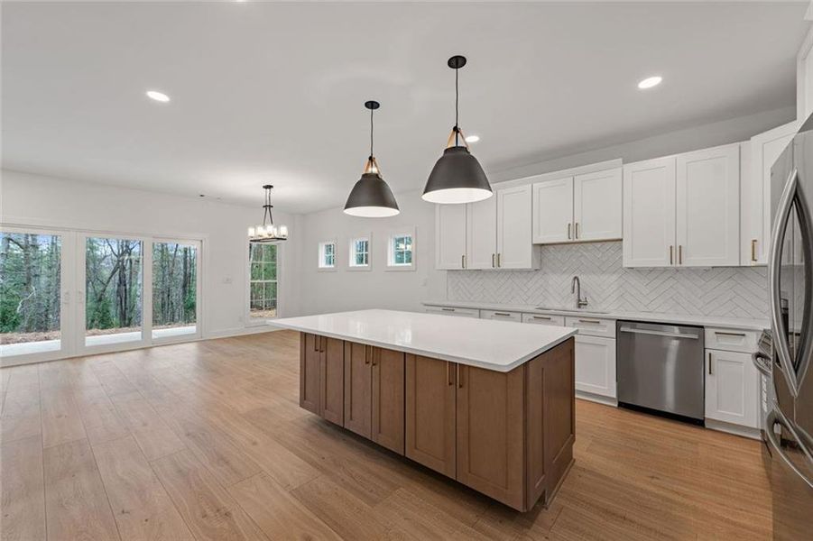 Furnished interior view inside a new home in , Morganton (Image 15).