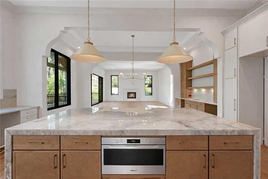 Furnished interior view inside a new home in , Alpharetta (Image 15).