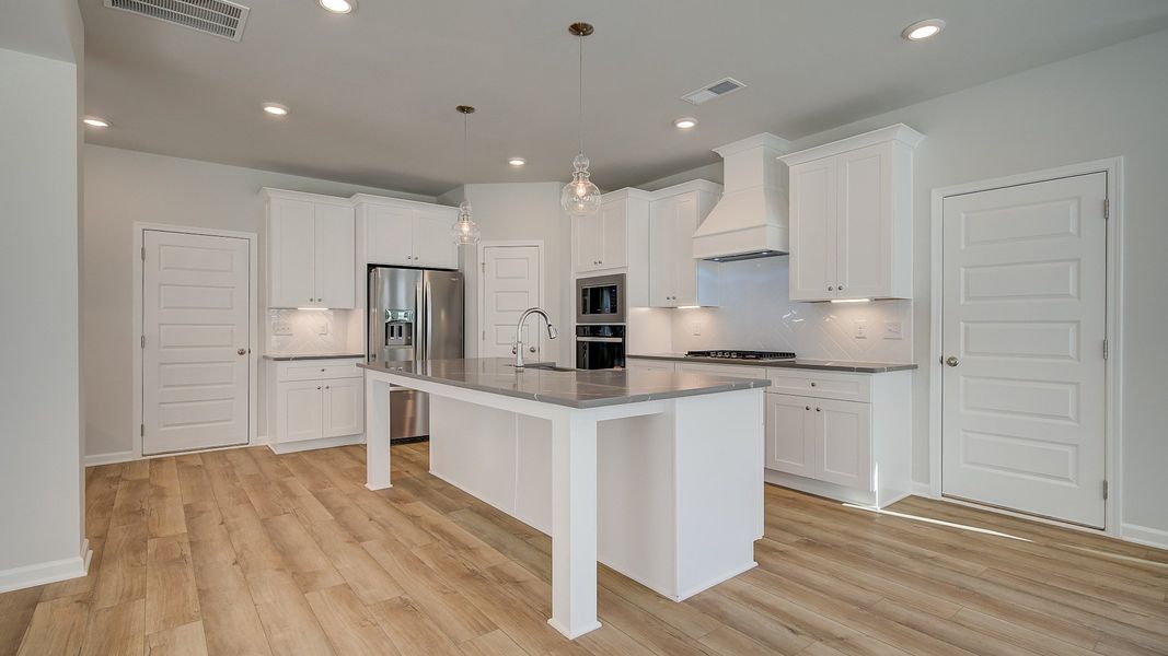 Furnished interior view inside a new home in Riverbend Overlook, Fayetteville (Image 11).