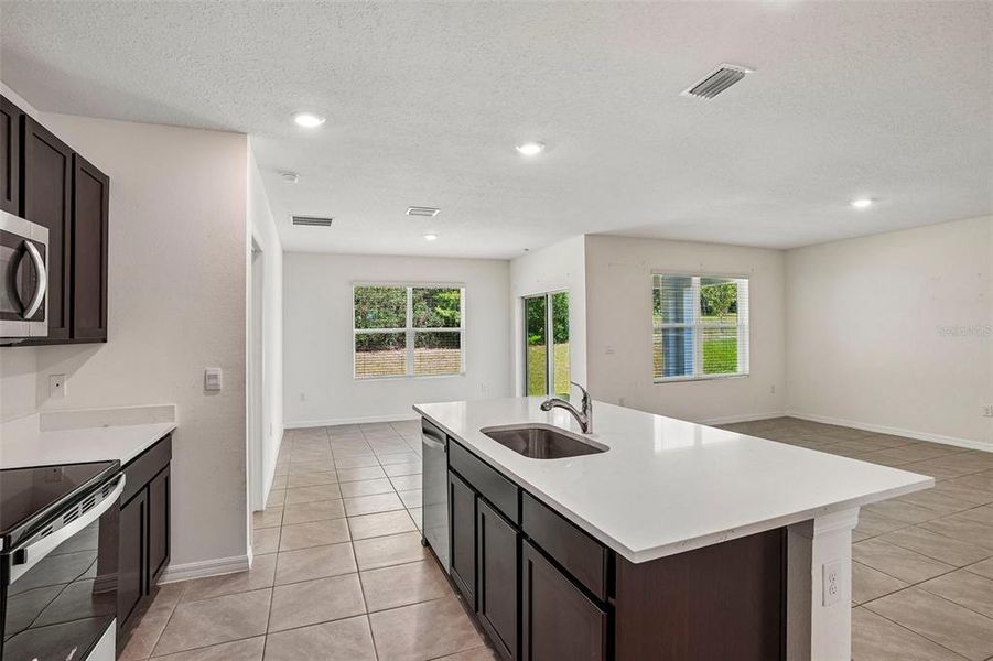 Furnished interior view inside a new home in Lake Diamond, Ocala (Image 7).