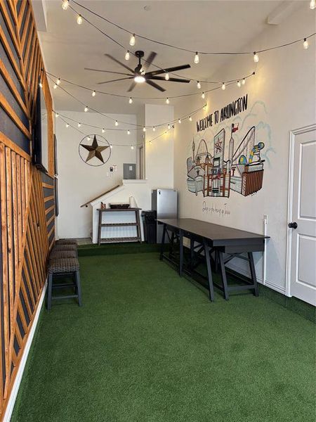 Gameroom in the Garage!