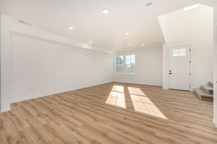 Spacious, unfurnished interior of a new home in Arras Park, Thornton (Image 22).
