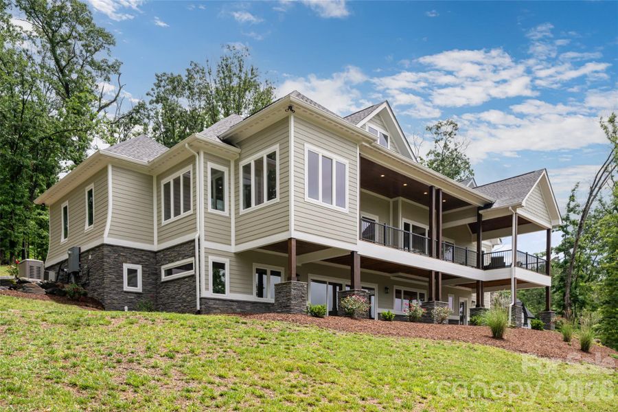 Exterior details and patio area of a home in , Alexander (Image 30).