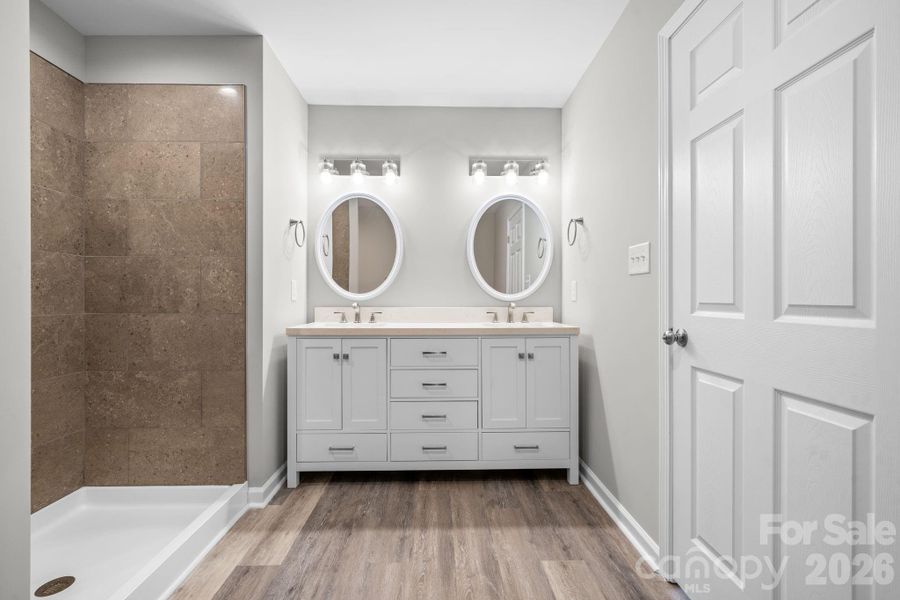 Furnished interior view inside a new home in , Morganton (Image 9).
