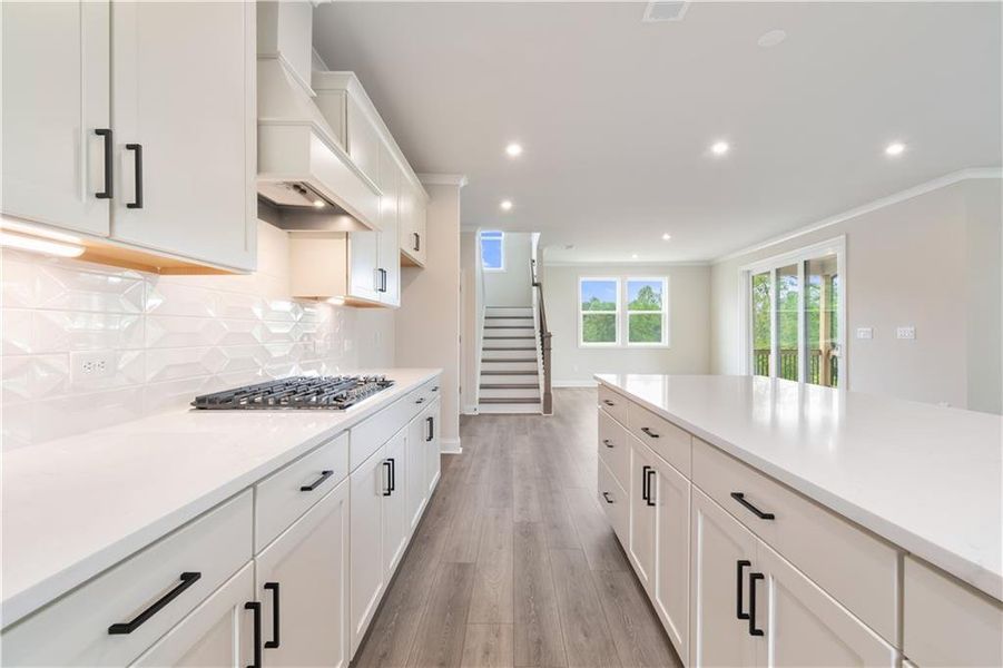 Furnished interior view inside a new home in Tiberon Woods, Cumming (Image 14).
