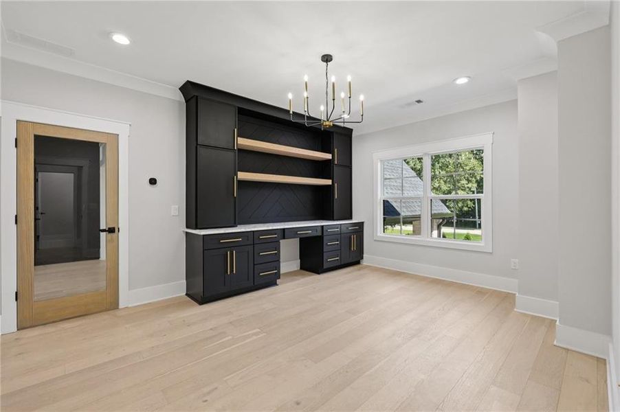 Furnished interior view inside a new home in , Hoschton (Image 46). Furnished interior view inside a new home in , Hoschton (Image 46).