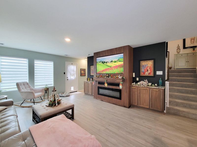 Furnished interior view inside a new home in Tavola, New Caney (Image 15).