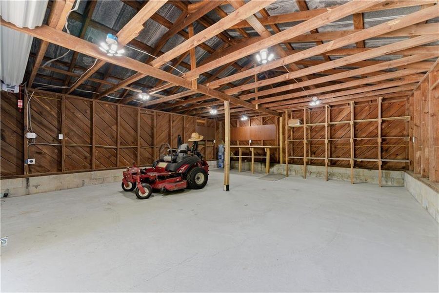 In-progress construction of a new home in , Winston, GA (Image 29).