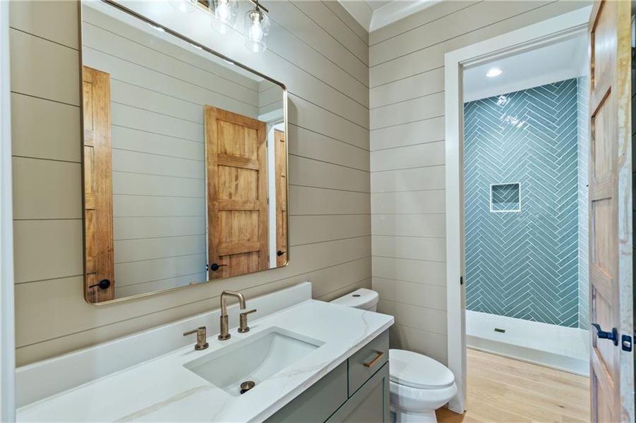 Furnished interior view inside a new home in , Blairsville (Image 10).