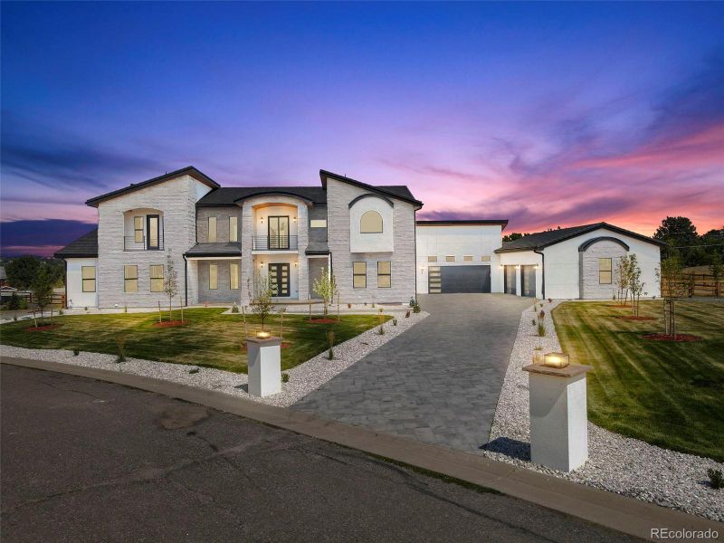 Front exterior of a new home in , Centennial, CO, highlighting curb appeal (Image 2).
