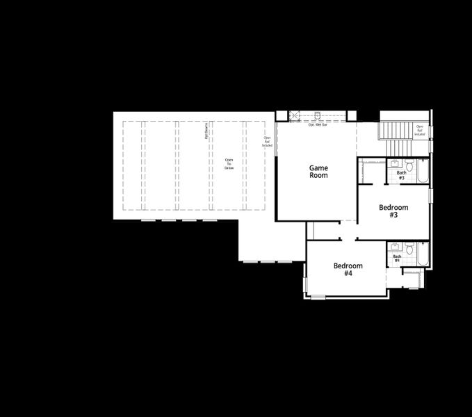 Upstairs Floor Plan