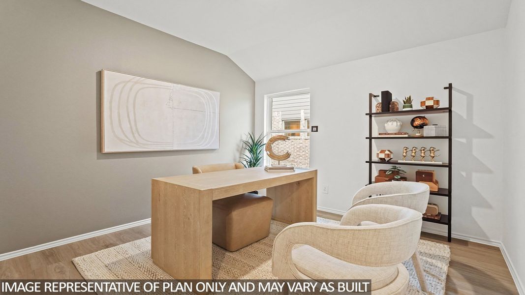 Furnished interior view inside a new home in Newport Pointe, Crosby (Image 5).