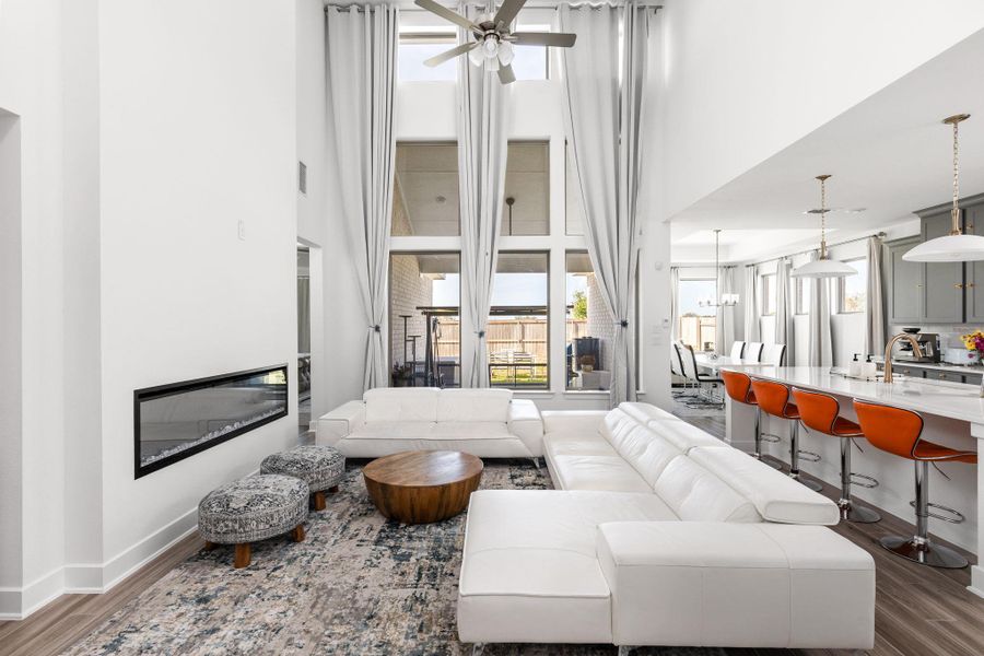 Furnished interior view inside a new home in Nolina, Georgetown (Image 27). Furnished interior view inside a new home in Nolina, Georgetown (Image 27).