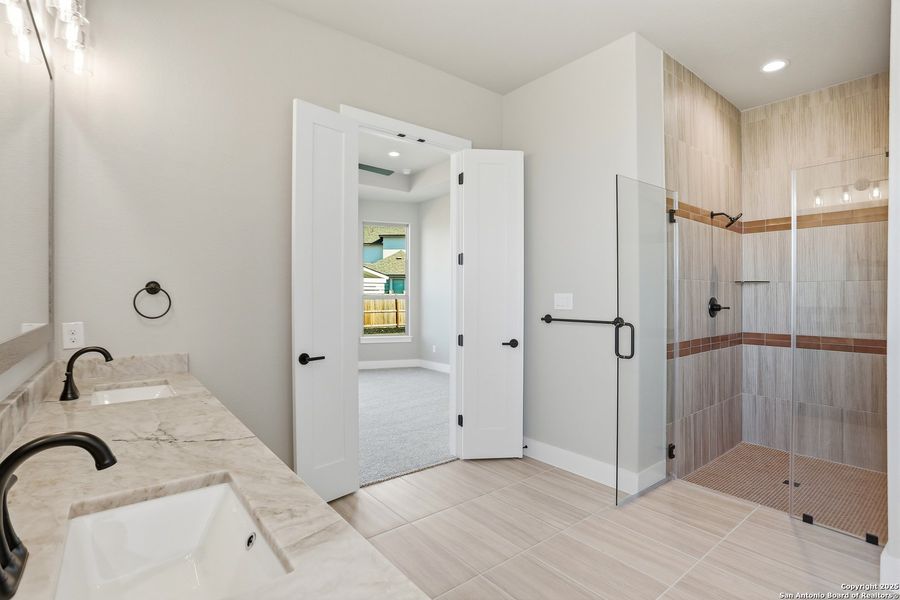 Furnished interior view inside a new home in Legacy at Lake Dunlap, New Braunfels (Image 12). Furnished interior view inside a new home in Legacy at Lake Dunlap, New Braunfels (Image 12).