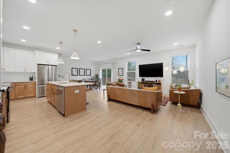 Furnished interior view inside a new home in , Conover (Image 37).