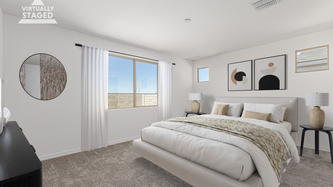 Representative furnished interior of a home built from the Camellia by DRB Homes in Teravalis, Buckeye (Image 13).