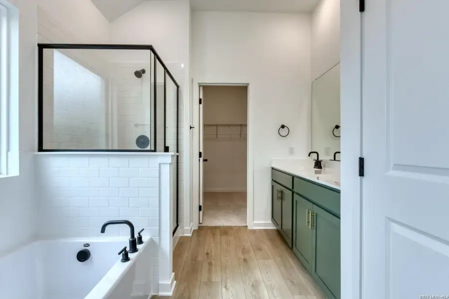 Furnished interior view inside a new home in , San Antonio (Image 4).