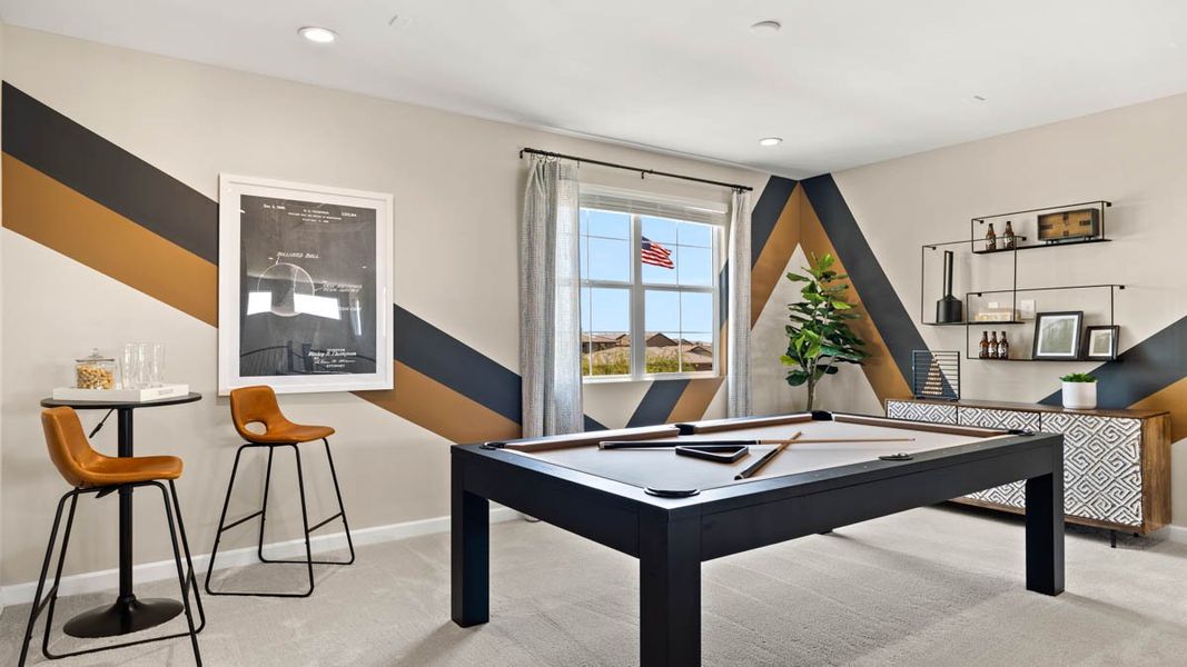 Furnished interior view inside a new home in Aloravita, Peoria (Image 34).