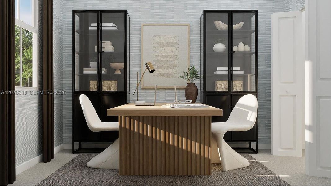 Versatile in nature, the secondary bedrooms include a convenient closet and can be easily transformed to suit the homeowner’s changing needs. Versatile in nature, the secondary bedrooms include a convenient closet and can be easily transformed to suit the homeowner’s changing needs.