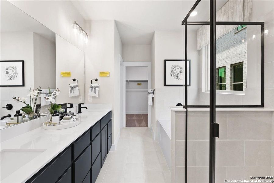 Furnished interior view inside a new home in Vista Ridge, Live Oak (Image 11).