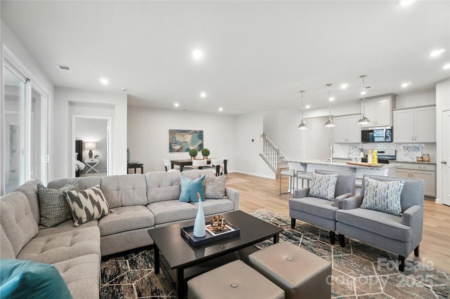 Representational only. Actual exterior elevation and interior finishes can vary.