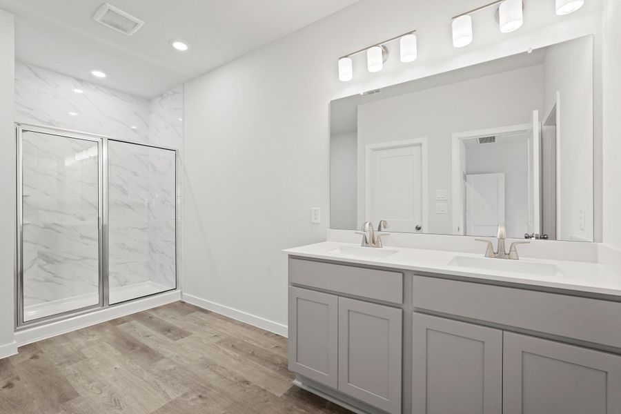 Furnished interior view inside a new home in Sunterra, Katy (Image 5). Furnished interior view inside a new home in Sunterra, Katy (Image 5).