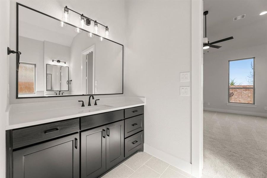 Furnished interior view inside a new home in Somerset - Phase 5, Mansfield (Image 10). Furnished interior view inside a new home in Somerset - Phase 5, Mansfield (Image 10).