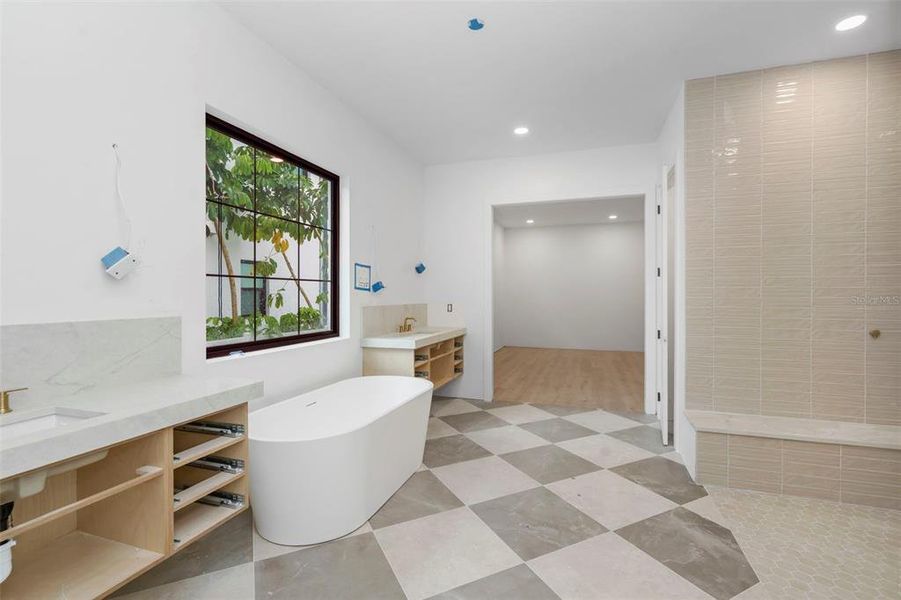Furnished interior view inside a new home in , Tampa (Image 15). Furnished interior view inside a new home in , Tampa (Image 15).