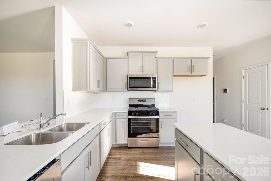 Furnished interior view inside a new home in Secrest Commons, Monroe (Image 5).