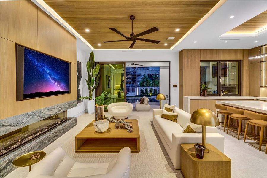 Furnished interior view inside a new home in , Ocean Ridge (Image 3).